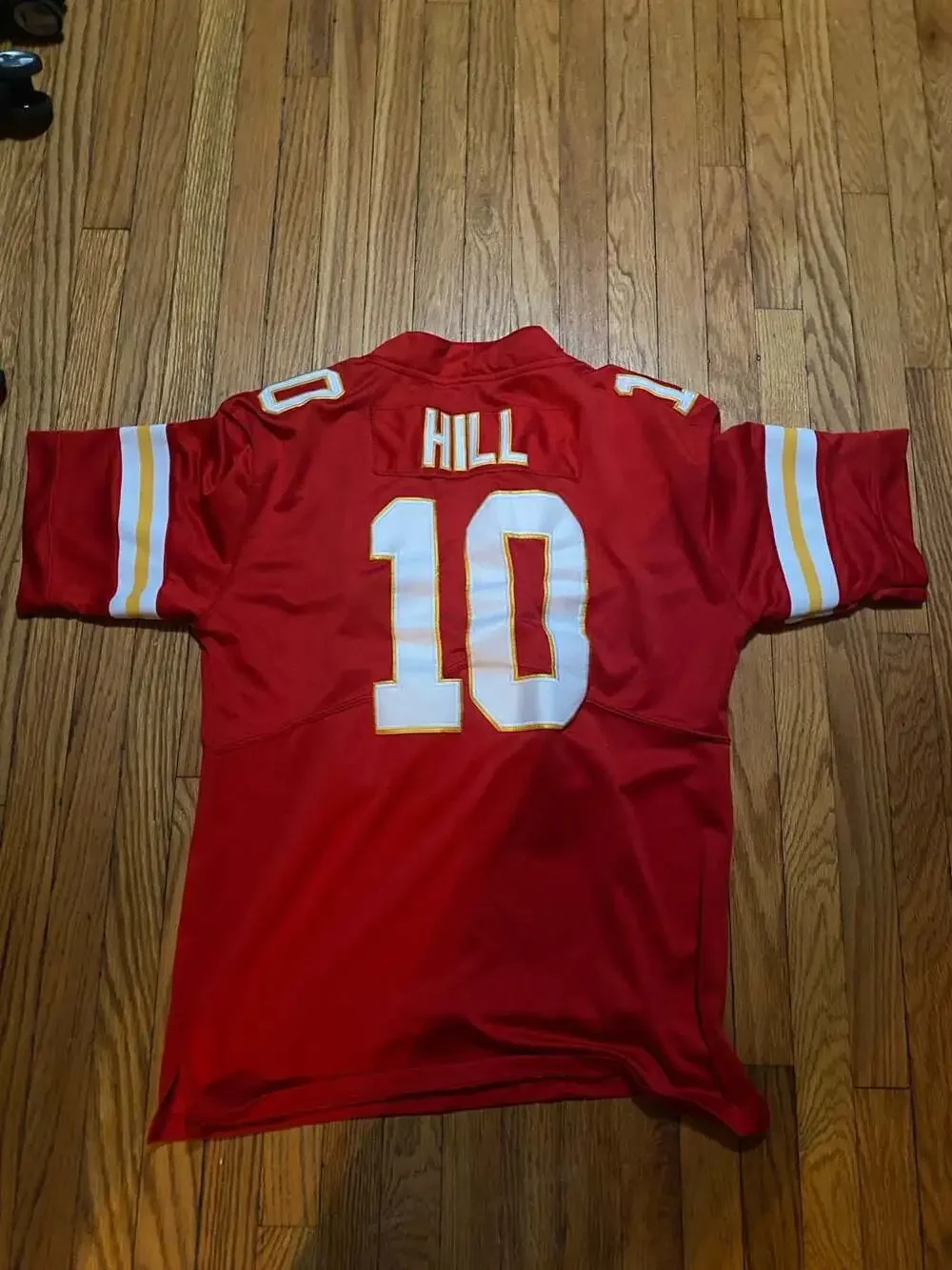 Nike Kansas City Chiefs Tyreek Hill #10 Red NFL Jersey Medium